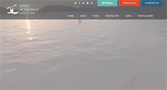 Desktop Screenshot of kayakingtours.com